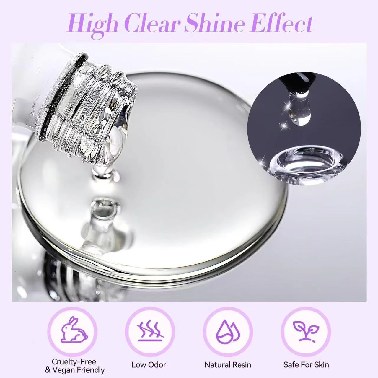 چسب ژل ناخن 6 در 1 OSYA برای ناخن های اکریلیک با ماندگاری طولانی، چسب اکستنشن UV برای نوک ناخن های مصنوعی و ناخن های پرسی، درمان ترمیم ناخن تقویت کننده ناخن