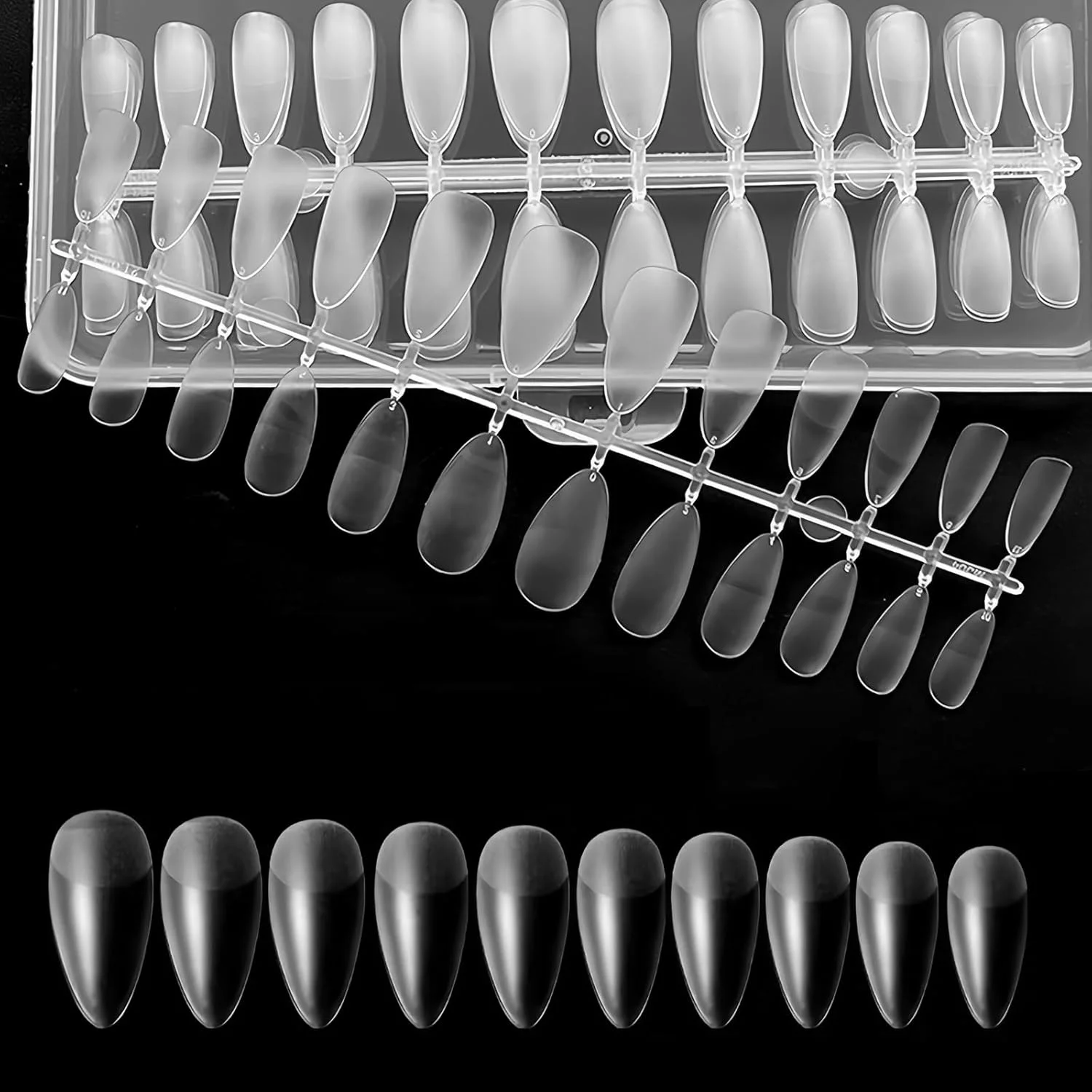 120 عدد تیپ ناخن مصنوعی بادامی، اکستنشن ناخن شفاف، تیپ ناخن اکریلیک، تیپ ناخن ژل نرم پوشش کامل، ناخن مصنوعی بادامی برای سالن های ناخن و طراحی ناخن DIY، 10 سایز 120 عدد تیپ ناخن مصنوعی بادامی، اکستنشن ناخن شفاف، تیپ ناخن اکریلیک، تیپ ناخن ژل نرم پوشش کامل، ناخن مصنوعی بادامی برای سالن های ناخن و طراحی ناخن DIY، 10 سایز