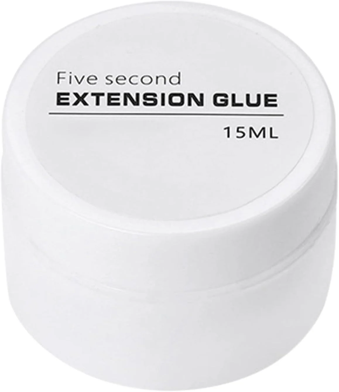 چسب اکستنشن 15 میلی لیتری برای ناخن مصنوعی و تیپ ناخن، چسب وصل کننده ناخن جامد مورد نیاز برای اکستنشن آسان ناخن در خانه، ژل ناخن با نور و ناخن های اکستنشن (A، تک سایز)