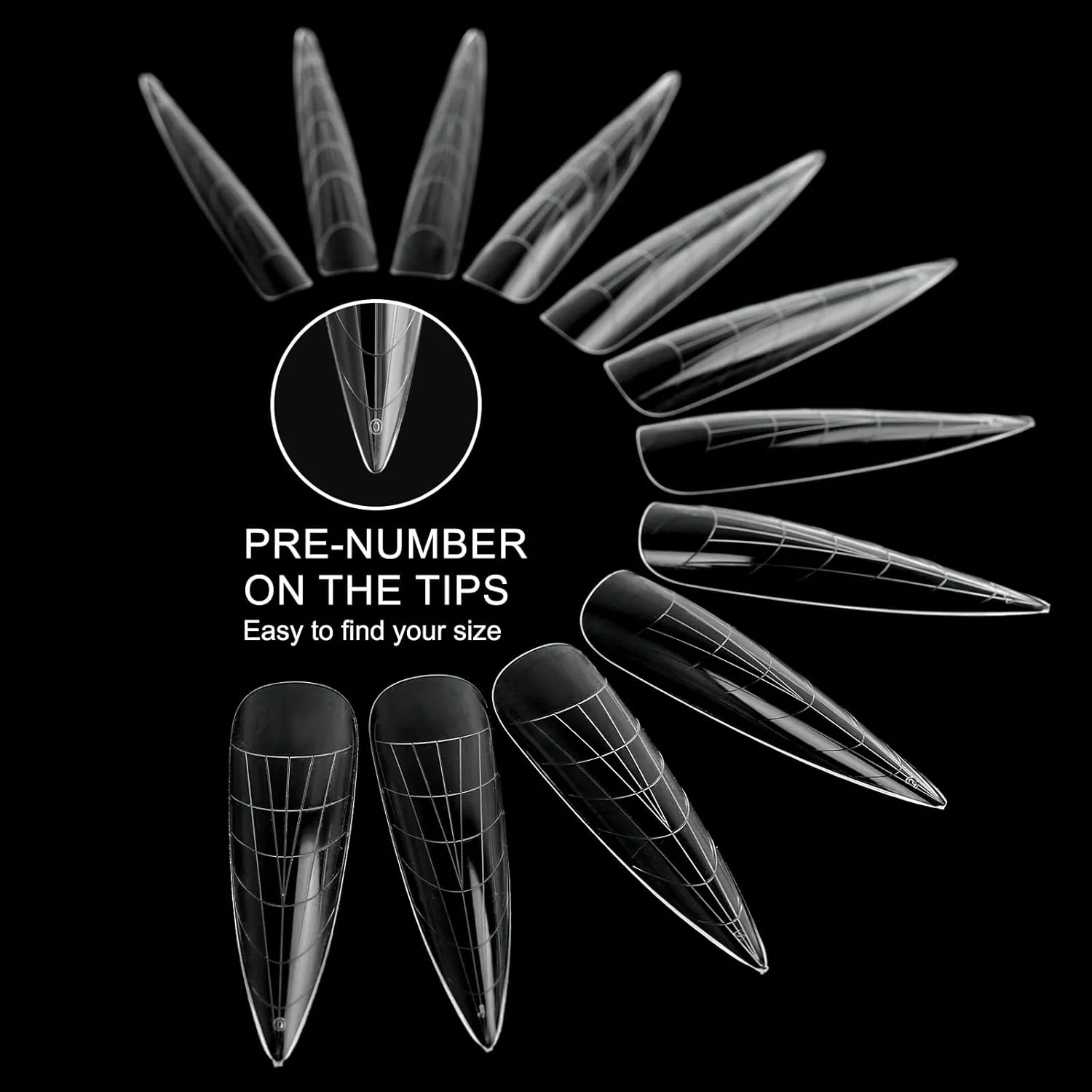 120 عدد قالب ناخن دوتایی، قالب های ناخن پلی ژل اکستنشن بادامی بلند پوشش کامل قالب های ناخن قابل استفاده مجدد 12 سایز برای طراحی هنر ناخن ژل ناخن جامد سالن و DIY (بادامی خیلی بلند) 120 عدد قالب ناخن دوتایی، قالب های ناخن پلی ژل اکستنشن بادامی بلند پوشش کامل قالب های ناخن قابل استفاده مجدد 12 سایز برای طراحی هنر ناخن ژل ناخن جامد سالن و DIY (بادامی خیلی بلند)