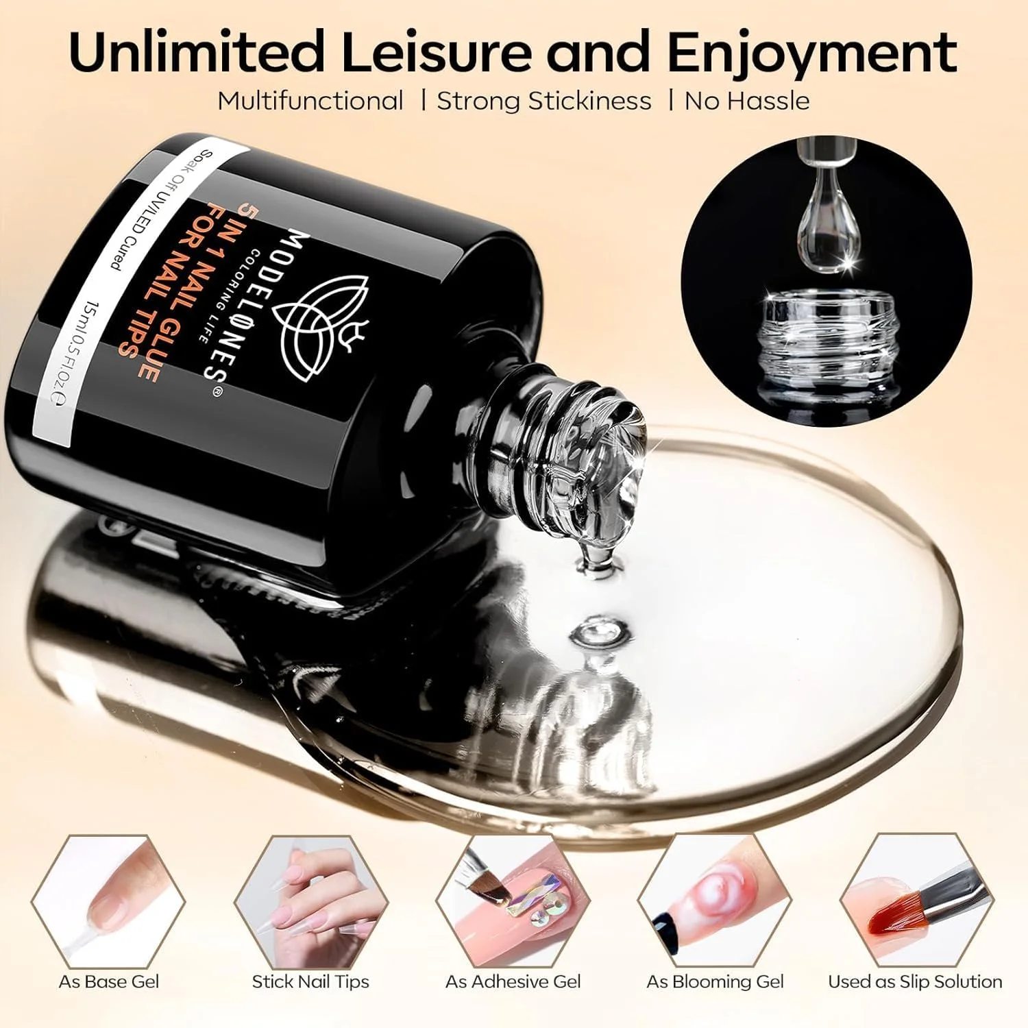 چسب ناخن 9 در 1 مدلونز با ژل تاپ و بیس کت، کیت ژل ناخن، بیس کت بدون نیاز به تمیز کردن، تاپ کت براق ماندگار، 3 عدد چسب ژل ناخن برای تیپ ناخن، ژل بلومینگ، چسب نگین چسب ناخن 9 در 1 مدلونز با ژل تاپ و بیس کت، کیت ژل ناخن، بیس کت بدون نیاز به تمیز کردن، تاپ کت براق ماندگار، 3 عدد چسب ژل ناخن برای تیپ ناخن، ژل بلومینگ، چسب نگین