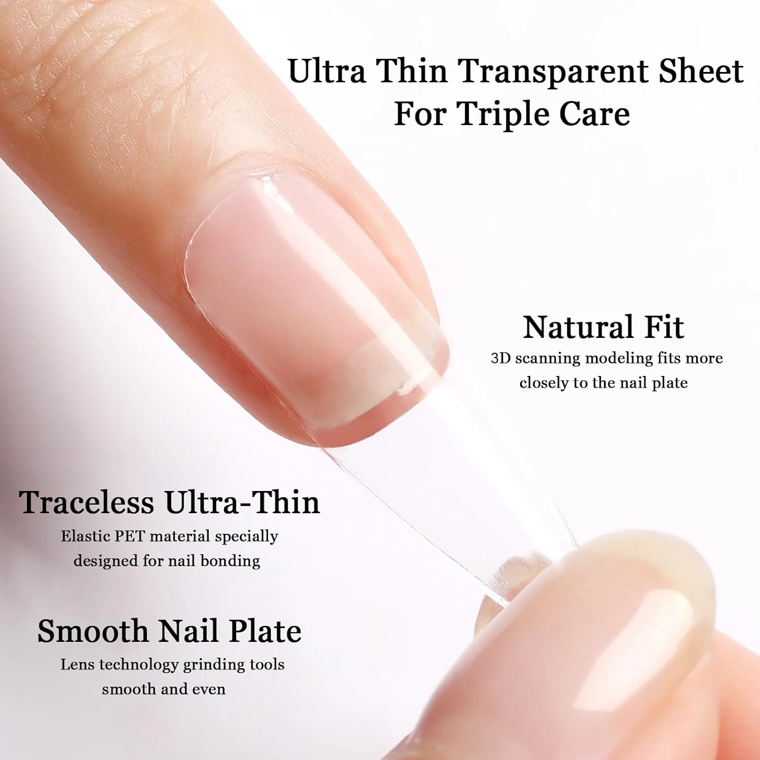 تیپ ناخن - 600 عدد تیپ ناخن ژلی نرم برای اکستنشن ناخن، تیپ های چسب اکریلیک شفاف، ناخن های مصنوعی خنجری، ناخن های مصنوعی 12 سایز برای تکنسین های ناخن، مبتدیان و سالن های آرایش ناخن