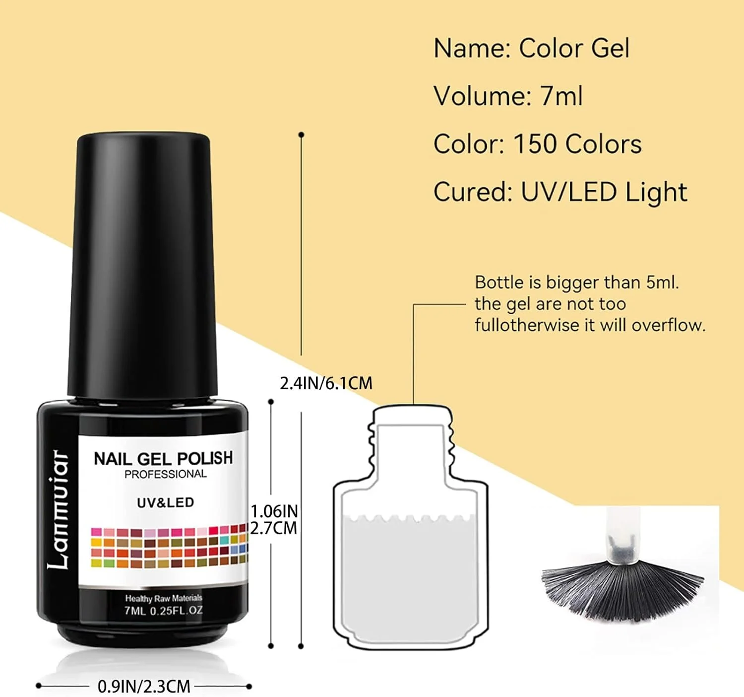 کیت ژل کاشت ناخن Beetles 2022، لاک ژل خیساندنی، طراحی ناخن ژلی DIY، دکور خانه، چسب درمانی با نور 7 میلی لیتری، کیت لاک ژل رنگ پاییزی (E، تک سایز)