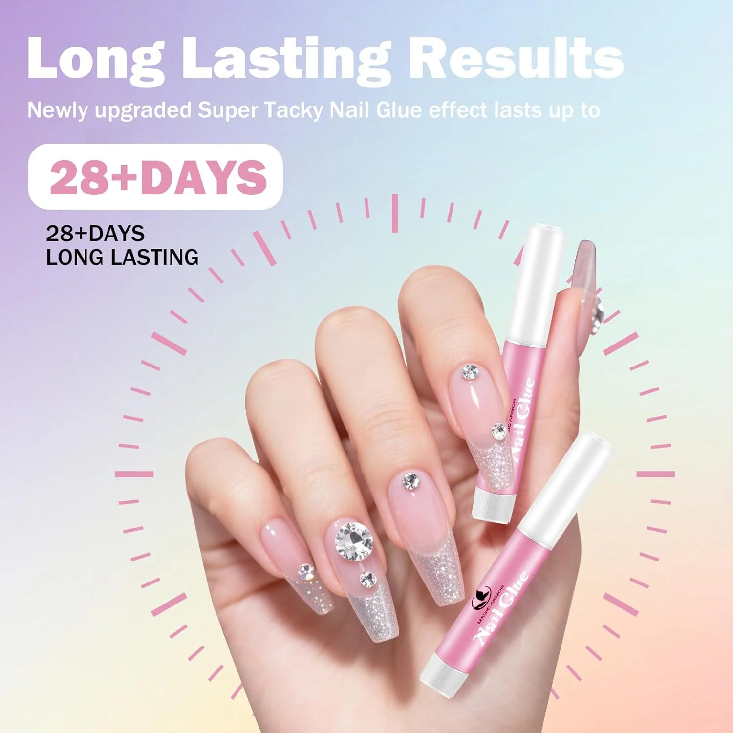 چسب ناخن برای ناخن های اکریلیک، چسب ناخن مصنوعی، چسب حرفه ای ناخن، چسب ناخن با ماندگاری طولانی، چسب فوق العاده قوی برای ناخن های مصنوعی، چسب برای ناخن های مصنوعی، نوک چسب 2 گرم (50 عدد) چسب ناخن برای ناخن های اکریلیک، چسب ناخن مصنوعی، چسب حرفه ای ناخن، چسب ناخن با ماندگاری طولانی، چسب فوق العاده قوی برای ناخن های مصنوعی، چسب برای ناخن های مصنوعی، نوک چسب 2 گرم (50 عدد)