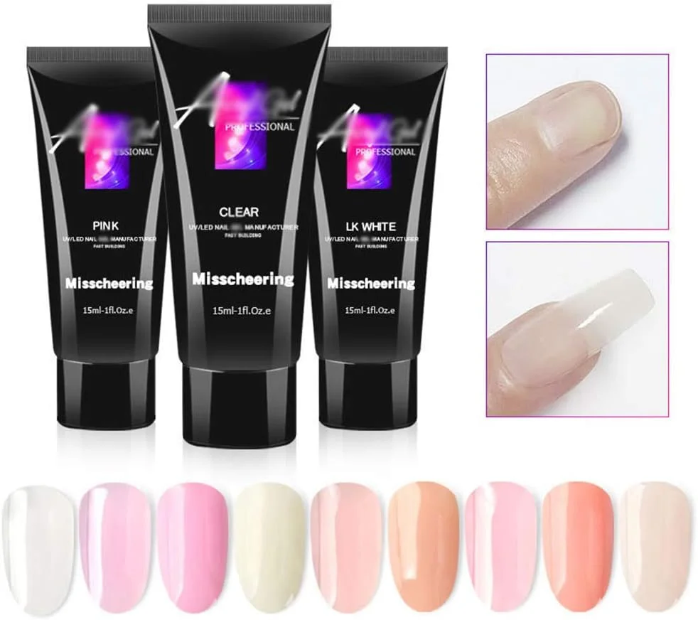 چسب ناخن، کیت اکستنشن ناخن Irovami، ست اکستنشن سازنده ناخن، ابزار پولیش هنر ناخن مانیکور فوتوتراپی با لامپ ناخن