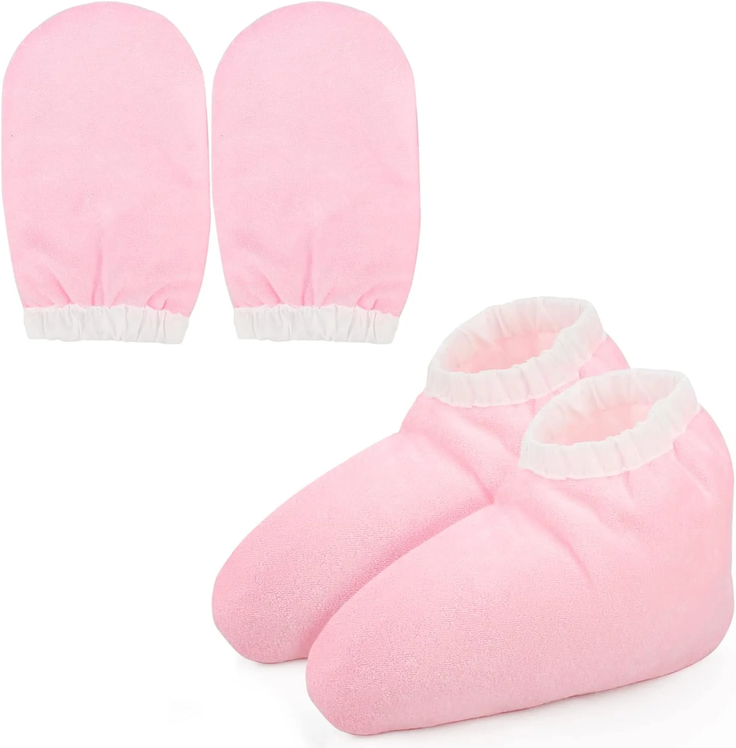 دستکش و پاپوش پارافین Segbeauty، دارای دهانه کشسان و عایق بندی شده از جنس تری برای دست و پا، دستکش و پاپوش برای گرم کننده های پارافین و اسپا دستکش و پاپوش پارافین Segbeauty، دارای دهانه کشسان و عایق بندی شده از جنس تری برای دست و پا، دستکش و پاپوش برای گرم کننده های پارافین و اسپا