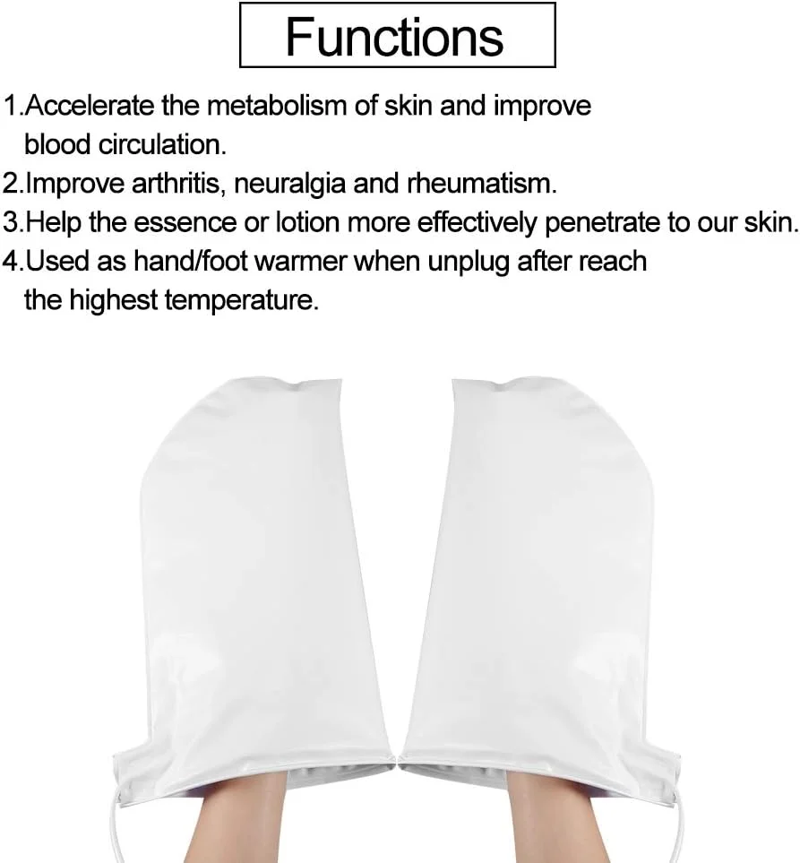 دستکش های حرارتی درمانی برای مانیکور پارافین تراپی و مراقبت از پوست دست