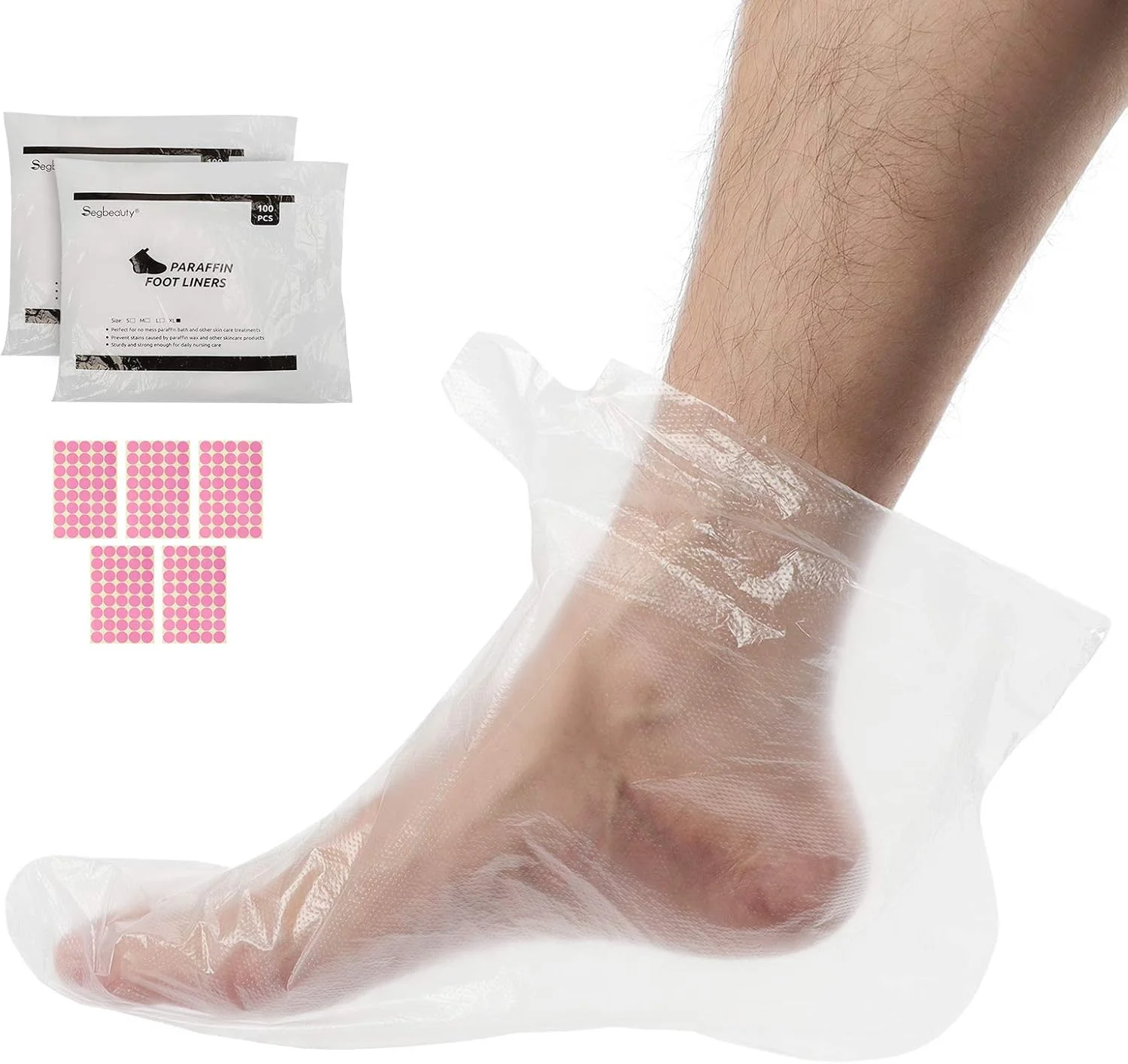 سیگ بیوتی 200 عدد روکش وان پارافین برای پا، کیسه های پارافین بزرگ سایز ایکس لارج برای پا، جوراب های پلاستیکی پارافین برای حمام موم داغ، روکش چکمه برای درمان موم پارافین اسپا و دستگاه موم پارافین تراباث سیگ بیوتی 200 عدد روکش وان پارافین برای پا، کیسه های پارافین بزرگ سایز ایکس لارج برای پا، جوراب های پلاستیکی پارافین برای حمام موم داغ، روکش چکمه برای درمان موم پارافین اسپا و دستگاه موم پارافین تراباث