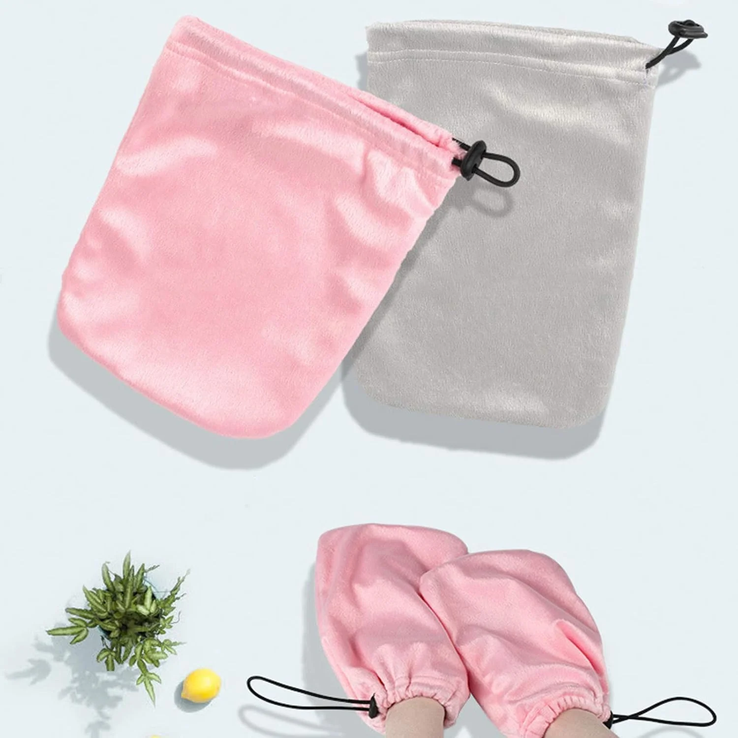 دستکش و جوراب گرم کننده پارافین، ست دستکش و جوراب پارافین، دستکش های اسپا تراپی، لوازم مراقبت از زیبایی برای درمان اسپا، کیسه های اسپا دست و پا، گرم کننده موم