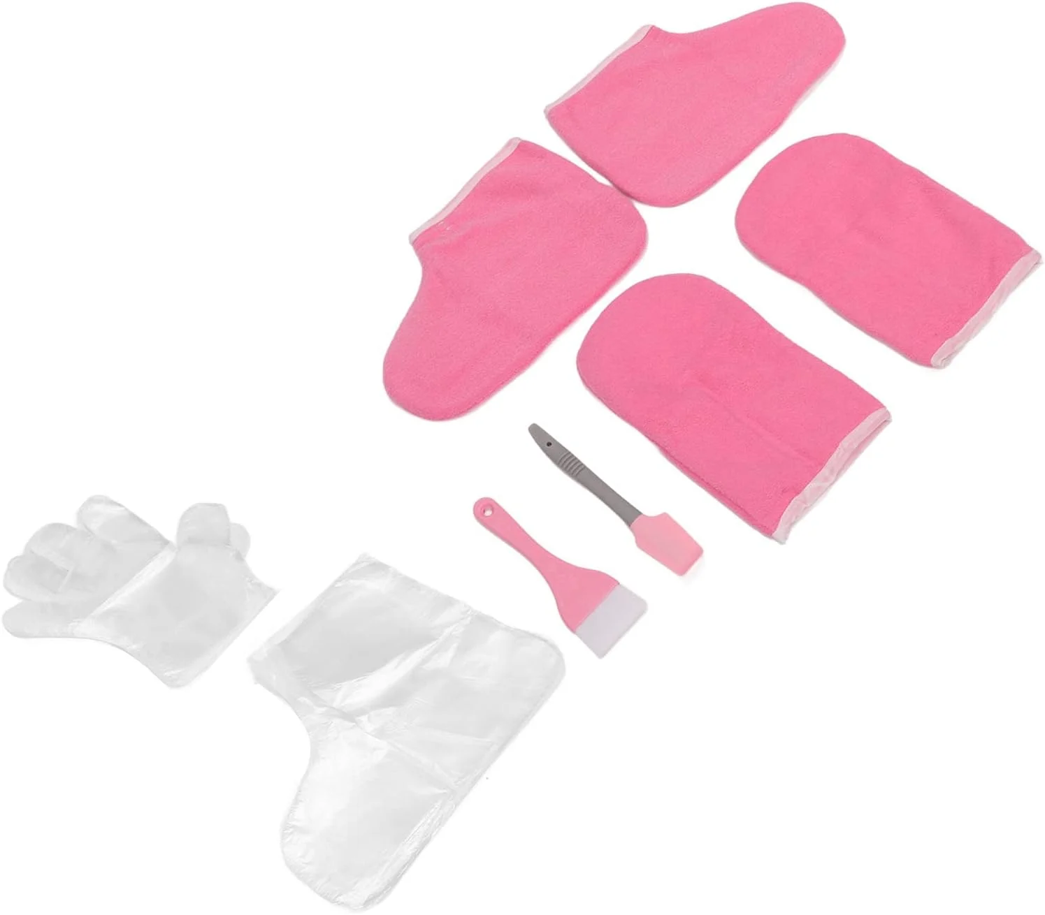 دستکش پارافین دست و پا، آسترهای پارافینی گرم نگهدارنده دست و پا، دستکش و جوراب برای موم داغ تراپی دست، اسپا حرارتی، موم درمانی