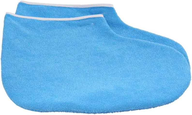 دستکش و پاپوش پارافین تراپی، لوازم جانبی ضخیم برای گرم نگه داشتن پارافین، مناسب برای مراقبت از دست و پا و اسپا