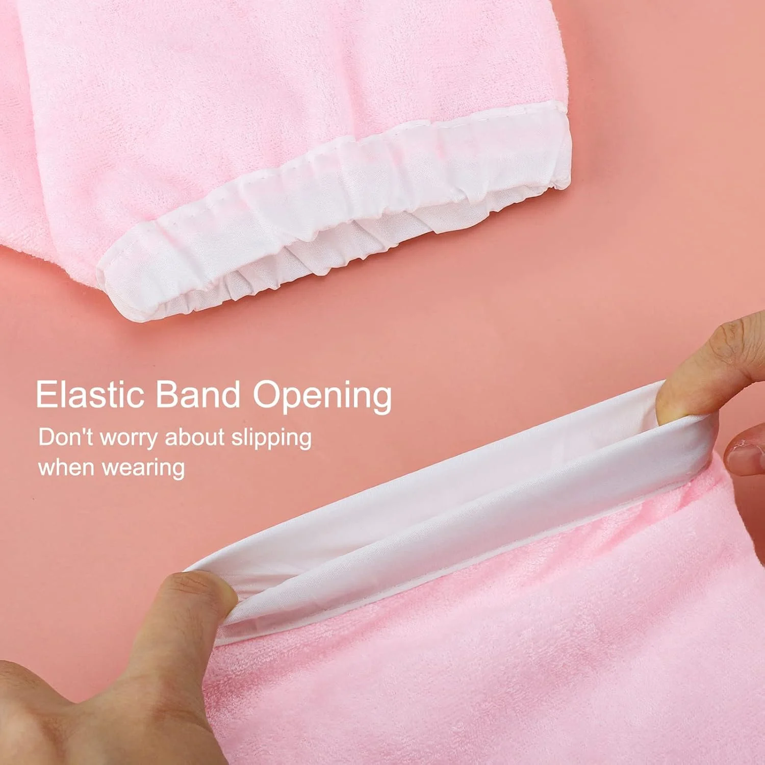 دستکش و پاپوش پارافین Segbeauty، دارای دهانه کشسان و عایق بندی شده از جنس تری برای دست و پا، دستکش و پاپوش برای گرم کننده های پارافین و اسپا