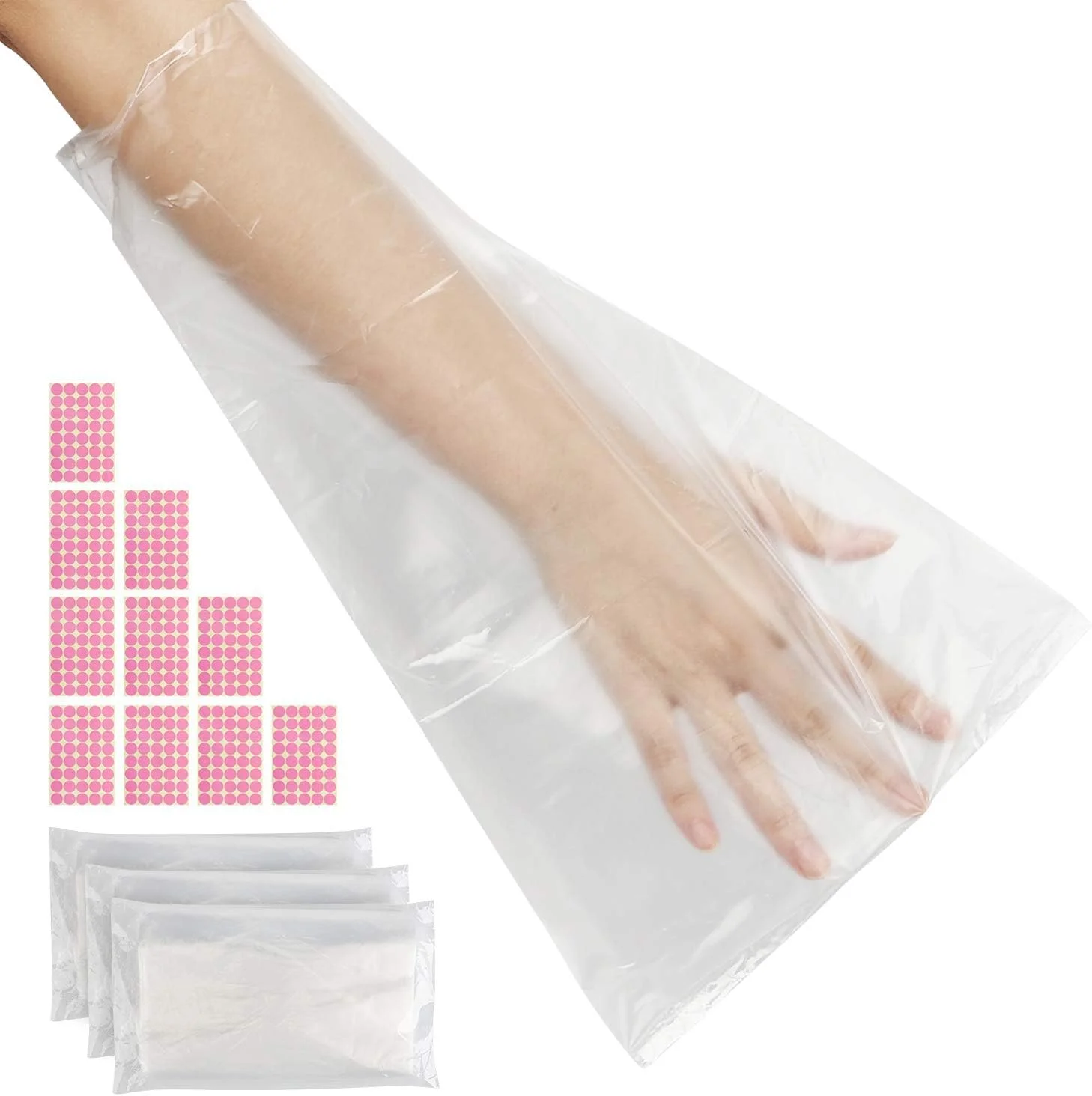 سگ بیوتی 300 عدد کیسه پارافین برای دست و پا، آستر پارافین پلاستیکی، دستکش جورابی یکبار مصرف برای درمان موم پارافین، پوشش دستکش حمام پارافین برای دستگاه موم پارافین Therabath سگ بیوتی 300 عدد کیسه پارافین برای دست و پا، آستر پارافین پلاستیکی، دستکش جورابی یکبار مصرف برای درمان موم پارافین، پوشش دستکش حمام پارافین برای دستگاه موم پارافین Therabath