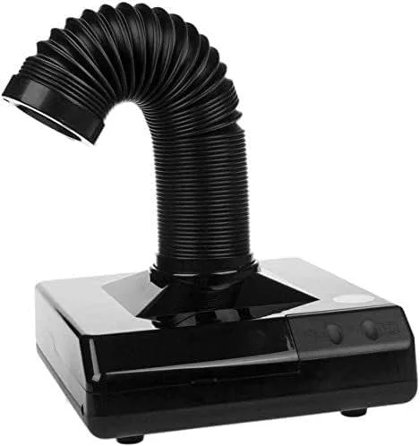 دستگاه جمع کننده گرد و غبار ناخن 60 واتی با مکش قوی، خشک کن هوا، طراحی آرنجی جمع شونده، ابزار مانیکور پدیکور (مشکی) دستگاه جمع کننده گرد و غبار ناخن 60 واتی با مکش قوی، خشک کن هوا، طراحی آرنجی جمع شونده، ابزار مانیکور پدیکور (مشکی)