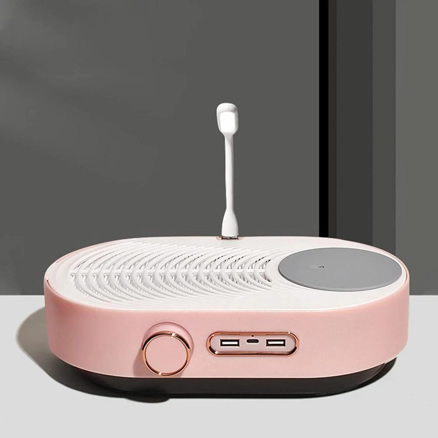 دستگاه مکنده گرد و غبار ناخن برقی برای مانیکور و پدیکور سالن آرایش ناخن، ابزار جمع آوری گرد و غبار ناخن، مکش گرد و غبار 40 واتی برای فن دستگاه مکنده گرد و غبار ناخن