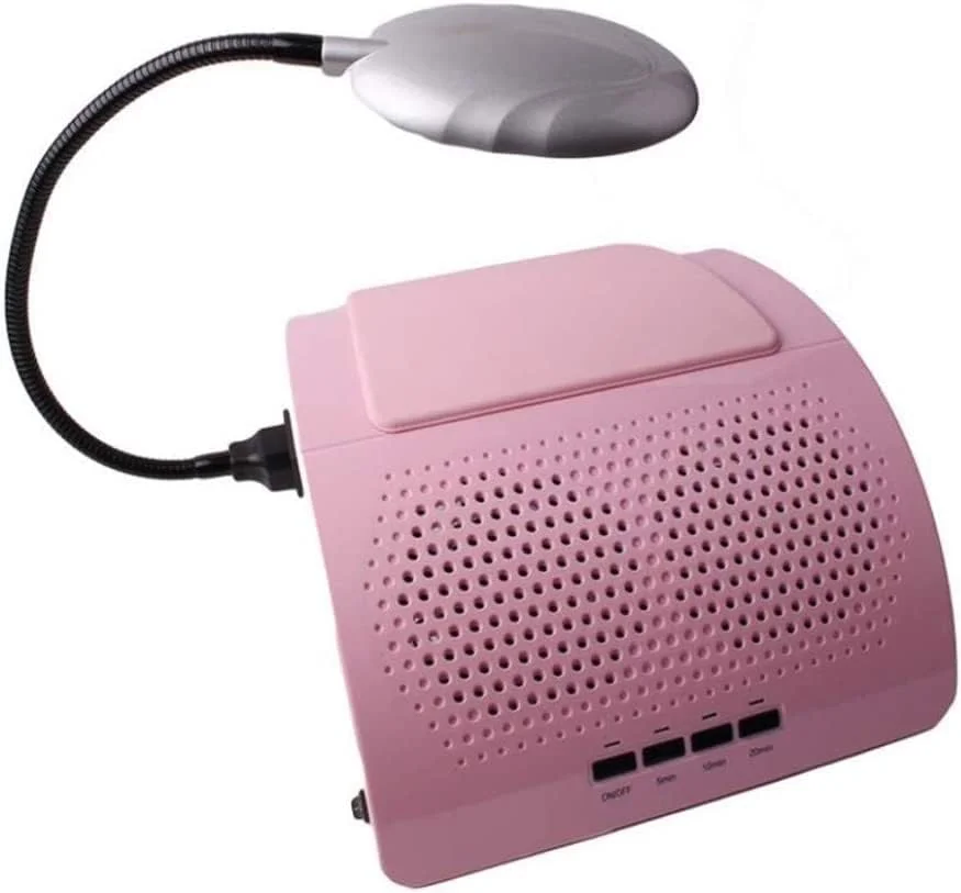 دستگاه جمع کننده گرد و غبار ناخن جدید، دستگاه مانیکور دو فن با نور، 60 وات قدرت بالا، جاروبرقی حرفه ای سالن، ابزار طراحی ناخن DIY با 2 کیسه جمع آوری گرد و غبار دستگاه جمع کننده گرد و غبار ناخن جدید، دستگاه مانیکور دو فن با نور، 60 وات قدرت بالا، جاروبرقی حرفه ای سالن، ابزار طراحی ناخن DIY با 2 کیسه جمع آوری گرد و غبار