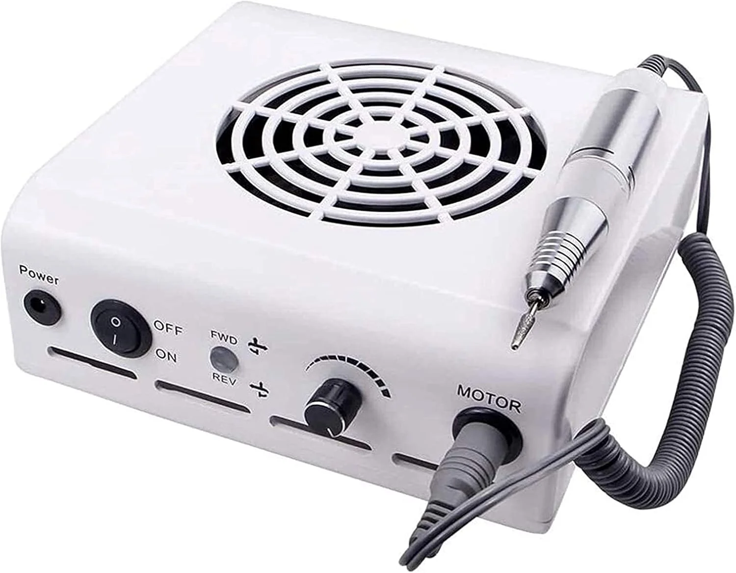 دستگاه سوهان ناخن و مکنده گرد ناخن، مانیکور با فن قدرتمند، ابزار مانیکور و پدیکور ناخن