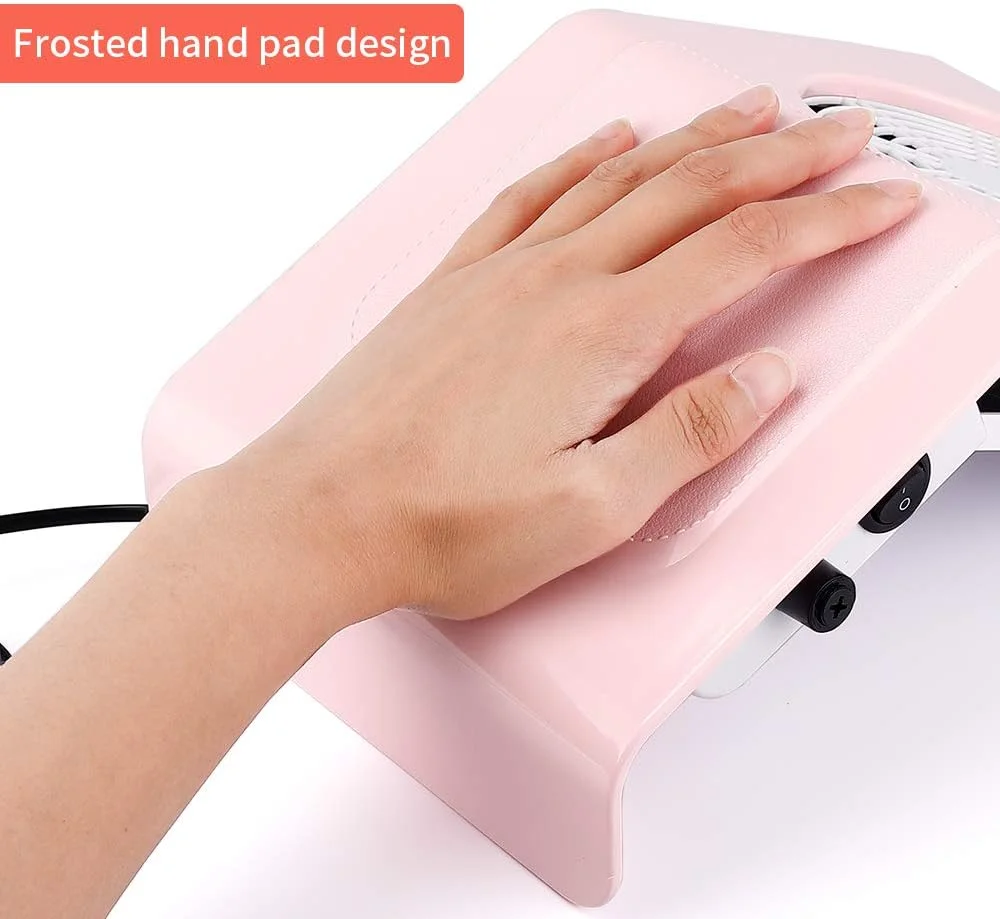 دستگاه مکنده گرد و غبار ناخن 40 وات، فن برقی قوی، دستگاه وکیوم ناخن، تجهیزات مانیکور پدیکور با 2 کیسه جمع آوری گرد و غبار، ابزار ناخن ژل آکریلیک سالن، صورتی دستگاه مکنده گرد و غبار ناخن 40 وات، فن برقی قوی، دستگاه وکیوم ناخن، تجهیزات مانیکور پدیکور با 2 کیسه جمع آوری گرد و غبار، ابزار ناخن ژل آکریلیک سالن، صورتی