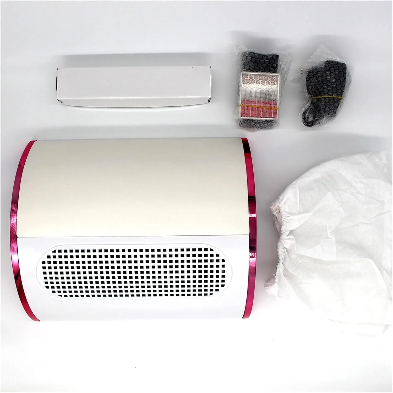 دستگاه جمع کننده گرد و غبار ناخن LOCZEK 48 وات، فن سه پره، جاروبرقی ناخن برقی برای مانیکور، فیلتر ناخن حرفه ای (سایز: سه) دستگاه جمع کننده گرد و غبار ناخن LOCZEK 48 وات، فن سه پره، جاروبرقی ناخن برقی برای مانیکور، فیلتر ناخن حرفه ای (سایز: سه)