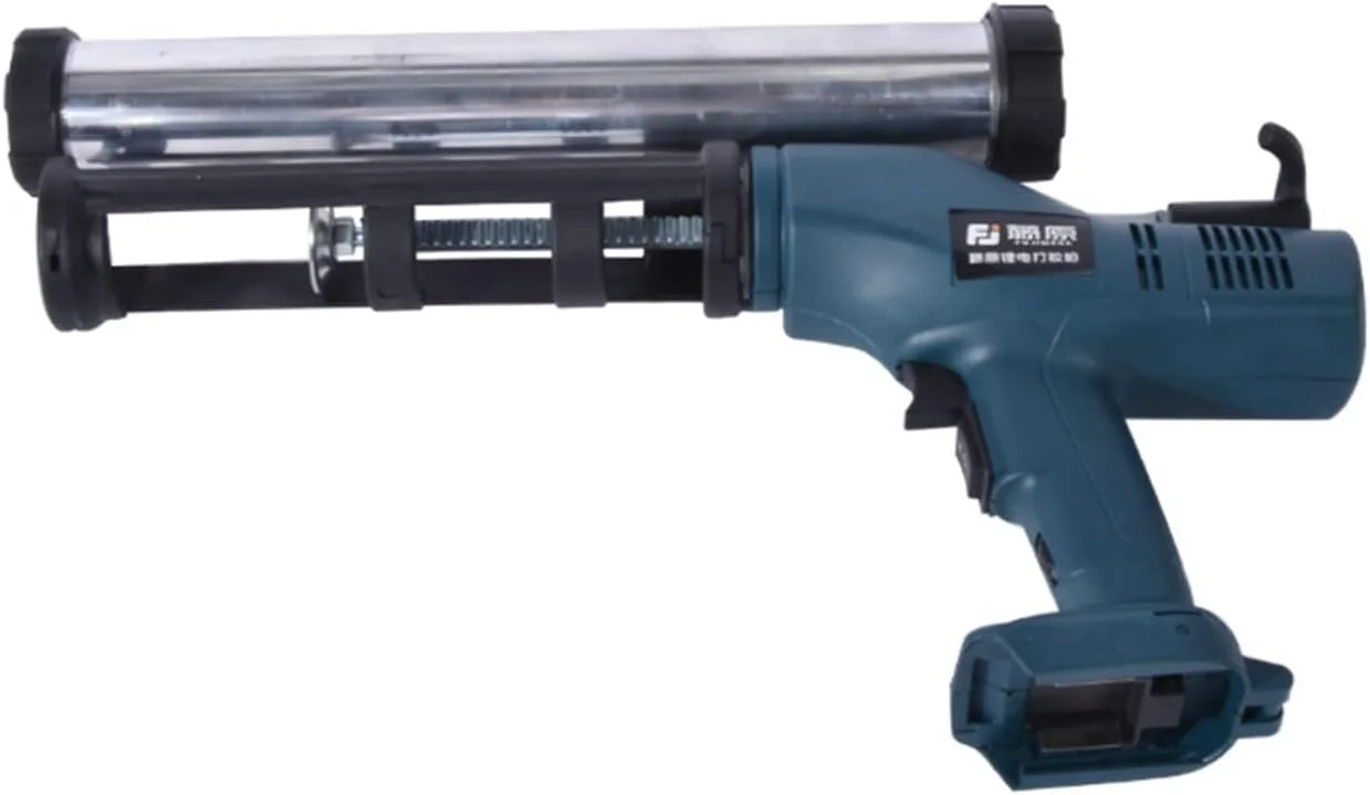 تفنگ اسپری رنگ بادی REHOOF با باتری لیتیومی، قابل استفاده با سوسیس و کارتریج درزگیر، تفنگ چسب شیشه برقی 14-18 ولت 4.0 آمپر 6000 نیوتن برای هنر ناخن موقت، خودرو و سرگرمی