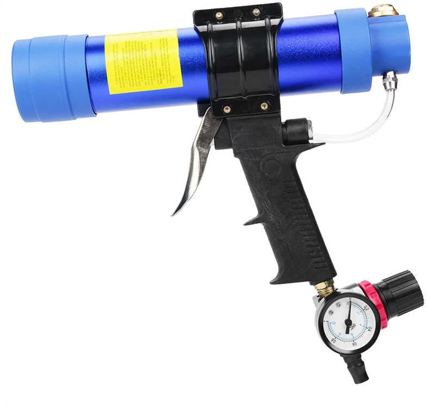 تفنگ اسپری رنگ پاش بادی REHOOF 310ML، تفنگ درزگیری پنوماتیک قابل تنظیم، چسب شیشه، تفنگ لاستیکی بادی، ابزار درزگیری کارتریج برای هنر ناخن موقت، سرگرمی خودرو