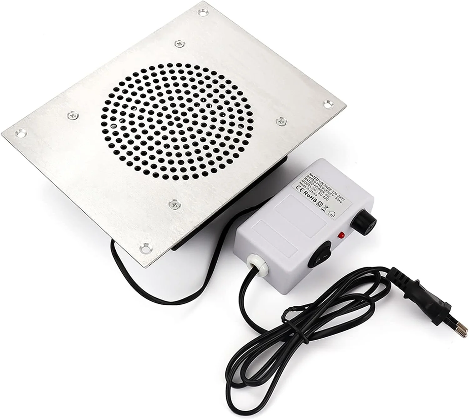 دستگاه مکنده گرد و غبار ناخن رومیزی JCAKES، فن جاروبرقی دستگاه مکش سالن طراحی ناخن برای ناخن های اکریلیک و ژل اکستنشن پلی ناخن