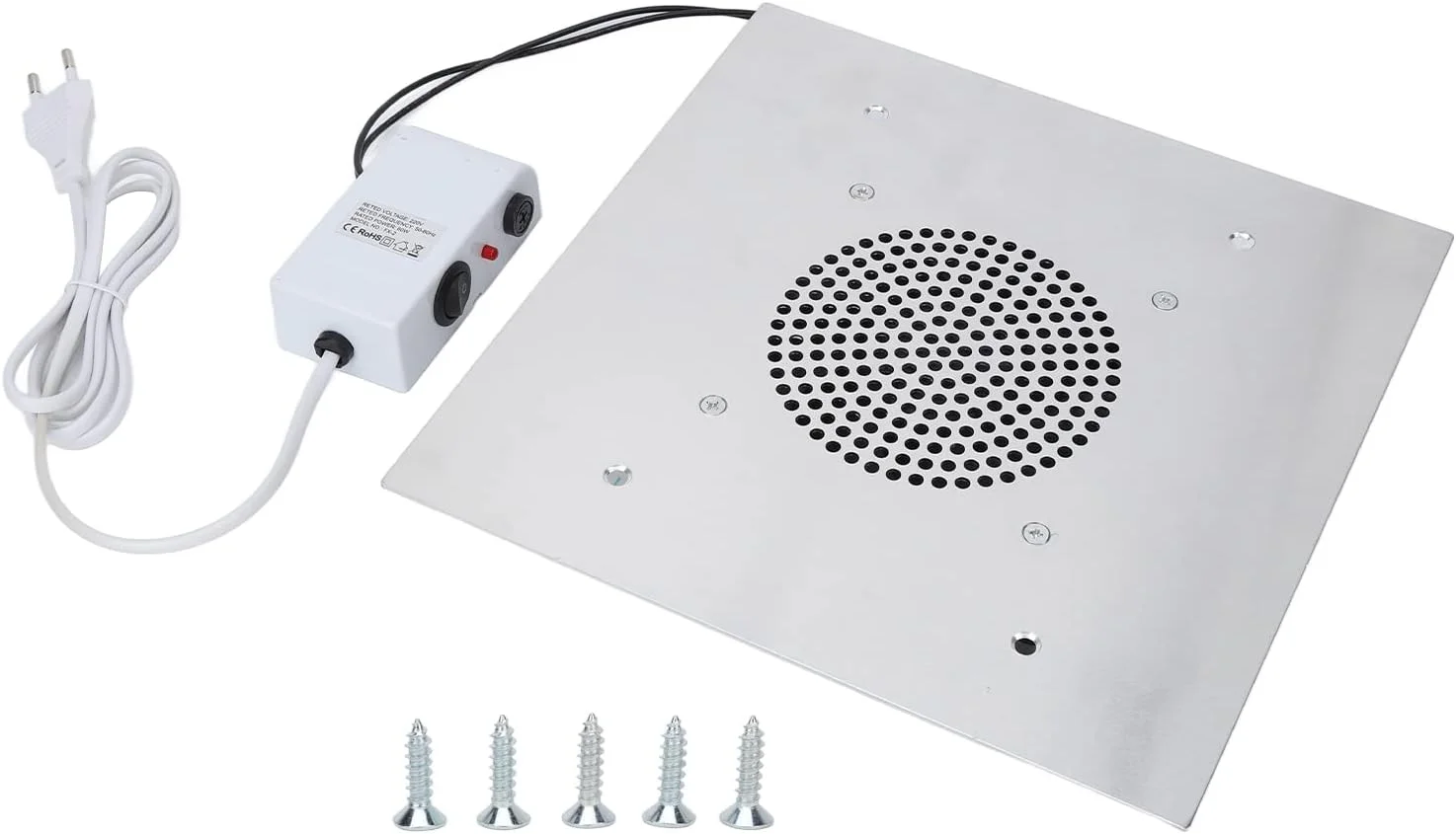 دستگاه مکنده گرد ناخن 60 وات، جمع کننده قدرتمند گرد ناخن، فن حذف گرد ناخن، پولیشر ناخن، مناسب مانیکور و سالن، مکنده رومیزی