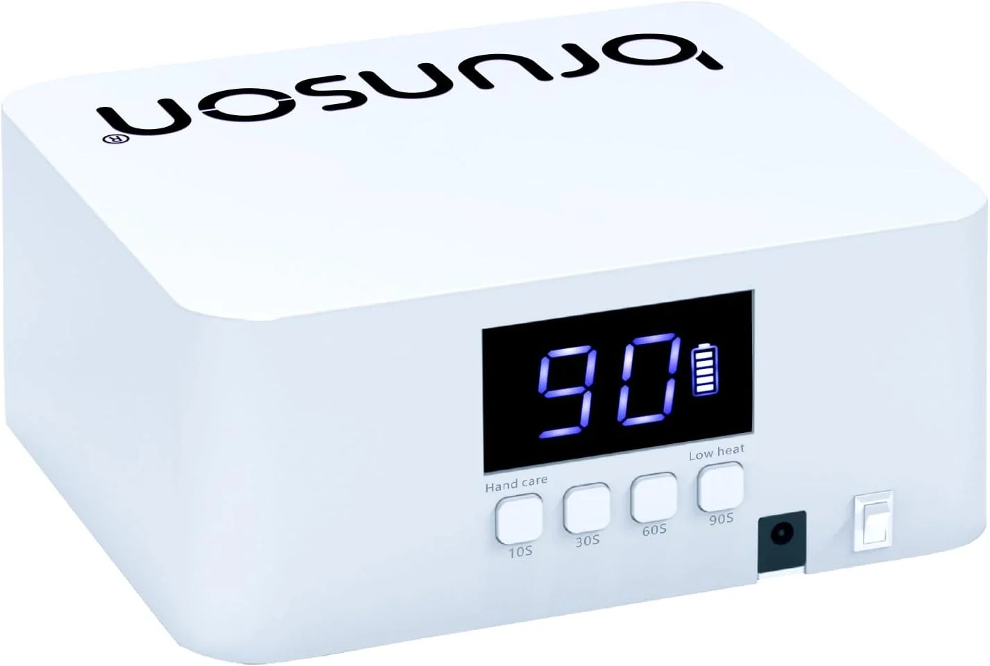 دستگاه خشک کن لاک ژل حرفه ای Brunson مدل QUBE 54W UV برای سالن های مانیکور حرفه ای، ناخن ها، لاک، خشک کردن، مانیکور، پدیکور، ابزار هنری ناخن، سفید