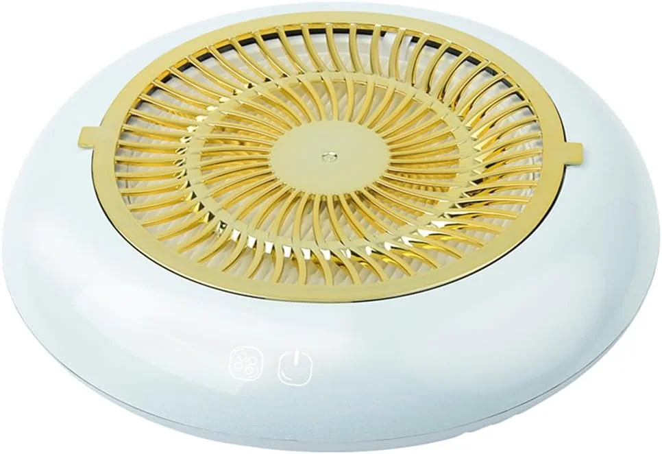 دستگاه جمع کننده گرد و غبار ناخن برونسون، مکنده قوی ناخن، پاک کننده گرد و غبار ناخن 45 واتی با 4 فن و 2 کیسه جمع آوری گرد و غبار، دستگاه مکش برقی گرد و غبار برای پولیش ناخن ژل آکریلیک، سالن ناخن