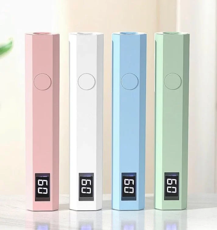 چراغ UV ناخن، چراغ UV دستی برای ناخن های ژلی، چراغ LED ناخن UV بی سیم، چراغ UV خشک کن سریع ناخن، خشک کن ناخن قابل حمل برای استفاده شخصی در خانه (صورتی)