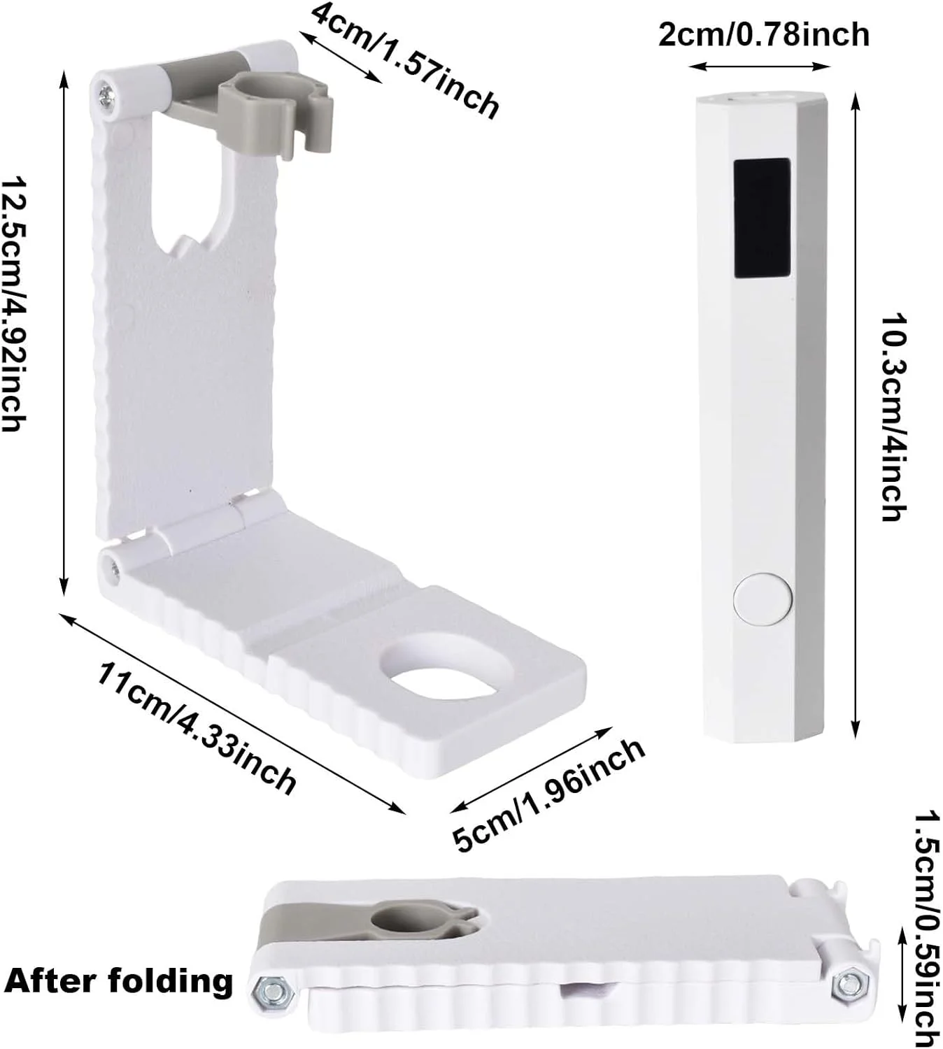 چراغ UV برای ناخن های ژلی، چراغ UV کوچک، چراغ UV برای ناخن های ژلی، مینی با پایه، چراغ UV برای ناخن، شکل مشعل، 2 حالت تایمر، خشک کن لاک ناخن، قابل شارژ، برای مبتدیان، سالن