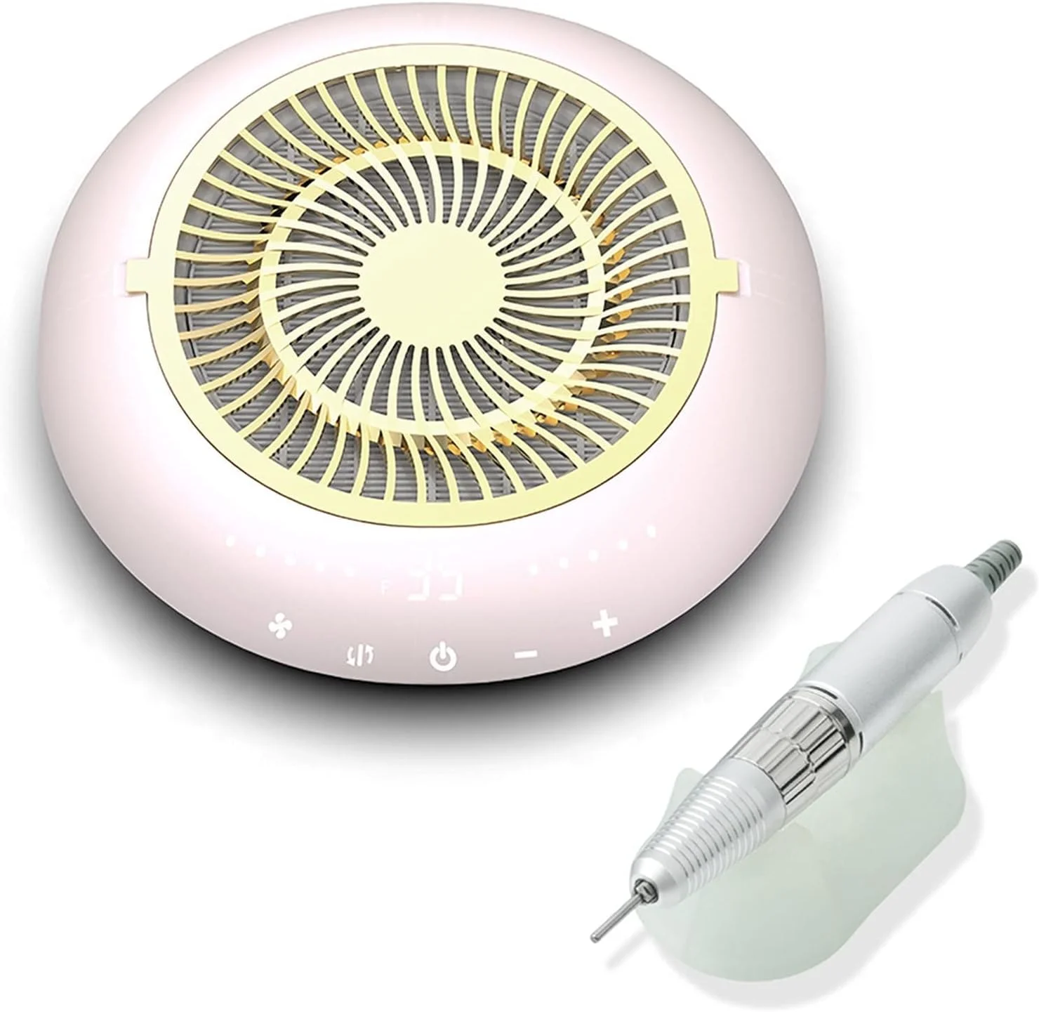 دستگاه مانیکور 2 در 1، مکنده گرد و غبار ناخن 60 وات، فن دستگاه مانیکور، مکش قدرتمند، کم صدا، ابزار و لوازم سالن ناخن (رنگ: صورتی دسته دار) دستگاه مانیکور 2 در 1، مکنده گرد و غبار ناخن 60 وات، فن دستگاه مانیکور، مکش قدرتمند، کم صدا، ابزار و لوازم سالن ناخن (رنگ: صورتی دسته دار)