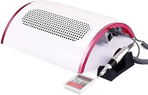 دستگاه مانیکور برقی 2 در 1 با سرعت 30000 دور در دقیقه و جمع کننده گرد و غبار ناخن 48 وات با 3 فن قدرتمند، جاروبرقی، مانیکور، پدیکور، مکش و تمیز کننده دستگاه مانیکور برقی 2 در 1 با سرعت 30000 دور در دقیقه و جمع کننده گرد و غبار ناخن 48 وات با 3 فن قدرتمند، جاروبرقی، مانیکور، پدیکور، مکش و تمیز کننده