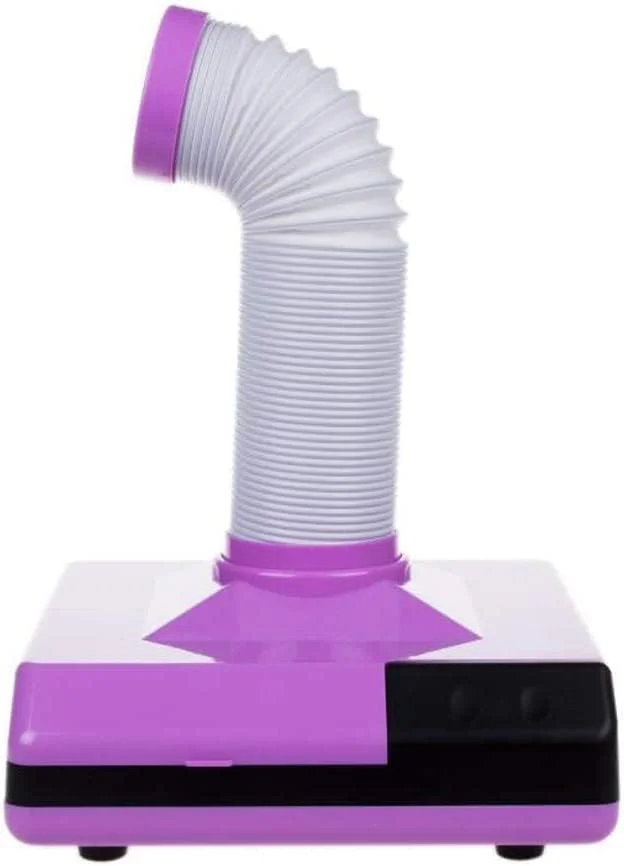 دستگاه جمع کننده گرد و غبار ناخن 60 واتی با مکش قوی، خشک کن بادی، طراحی آرنجی جمع شونده، ابزار مانیکور پدیکور (رنگ: بنفش) دستگاه جمع کننده گرد و غبار ناخن 60 واتی با مکش قوی، خشک کن بادی، طراحی آرنجی جمع شونده، ابزار مانیکور پدیکور (رنگ: بنفش)