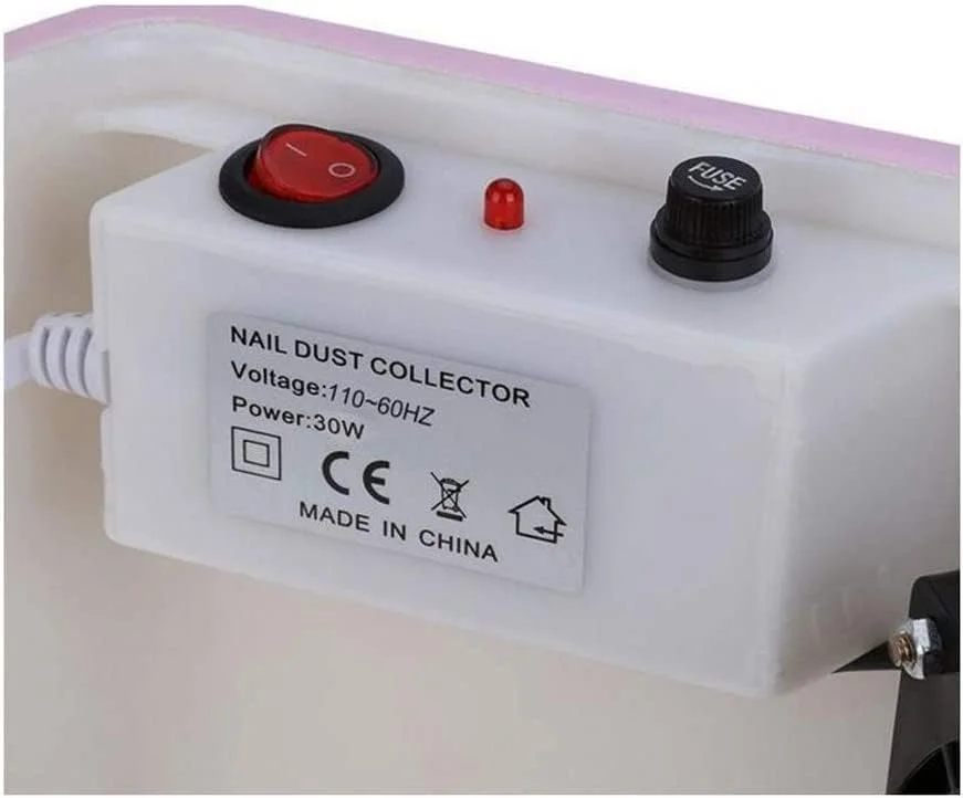 فن میز ناخن و دستگاه مکش گرد و غبار ناخن، تجهیزات حرفه ای سالن مانیکور و پدیکور (رنگ: صورتی) فن میز ناخن و دستگاه مکش گرد و غبار ناخن، تجهیزات حرفه ای سالن مانیکور و پدیکور (رنگ: صورتی)