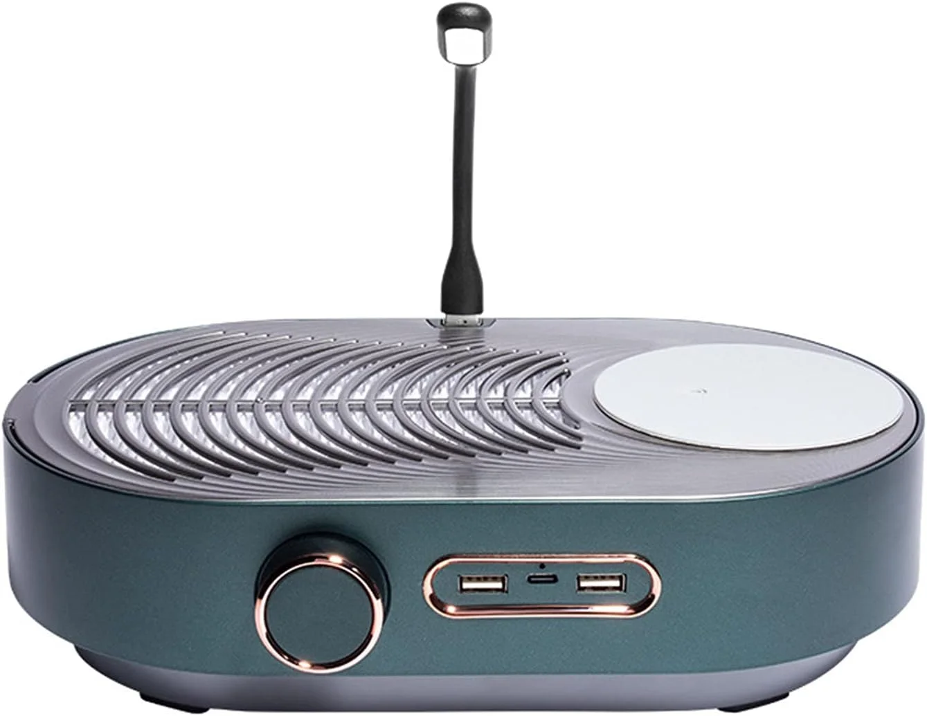 دستگاه مکنده گرد و غبار ناخن برقی برای مانیکور و پدیکور سالن آرایش ناخن، ابزار جمع آوری گرد و غبار ناخن، مکش گرد و غبار 40 واتی برای فن دستگاه مکنده گرد و غبار ناخن