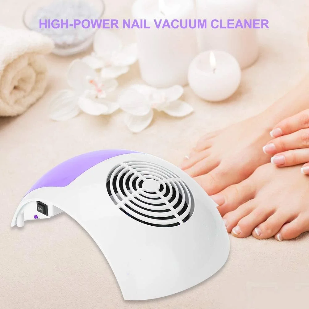 دستگاه مکنده گرد ناخن 45 وات تک فن، ابزار مانیکور با کیسه جمع آوری گرد و غبار، مکنده برقی قدرتمند برای مانیکور (04) دستگاه مکنده گرد ناخن 45 وات تک فن، ابزار مانیکور با کیسه جمع آوری گرد و غبار، مکنده برقی قدرتمند برای مانیکور (04)