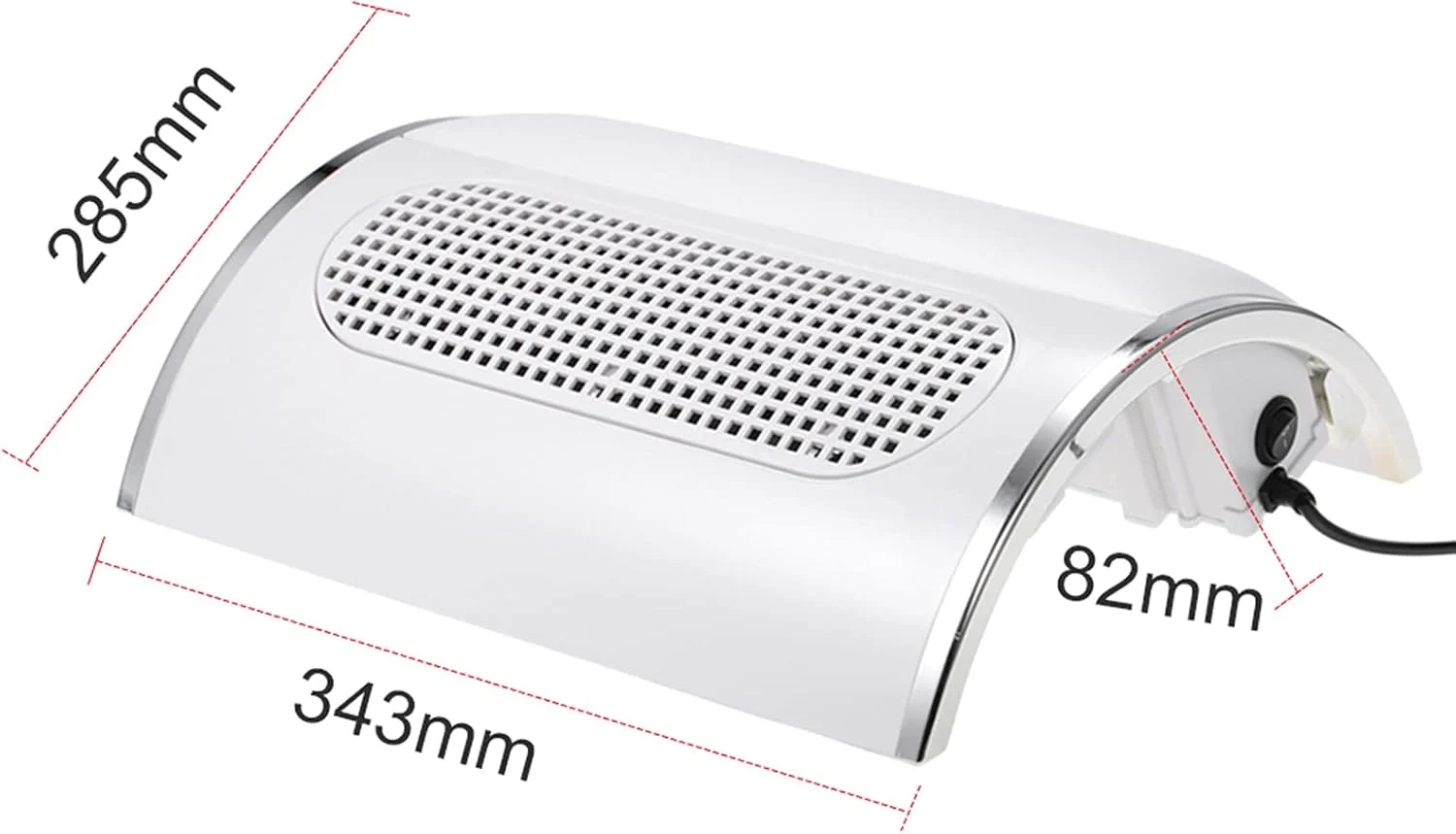 دستگاه جمع کننده گرد و غبار ناخن با 3 فن و 2 کیسه جمع آوری گرد و غبار، مناسب برای سالن های آرایشی - دوشاخه EU دستگاه جمع کننده گرد و غبار ناخن با 3 فن و 2 کیسه جمع آوری گرد و غبار، مناسب برای سالن های آرایشی - دوشاخه EU