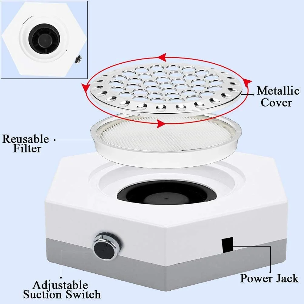 دستگاه مکنده گرد و غبار ناخن برای ناخن های اکریلیک، 80 وات، مناسب سالن های آرایشی و استفاده خانگی، دستگاه مکنده حرفه ای ناخن برای سوهان برقی و بافر ناخن، دستگاه قوی دستگاه مکنده گرد و غبار ناخن برای ناخن های اکریلیک، 80 وات، مناسب سالن های آرایشی و استفاده خانگی، دستگاه مکنده حرفه ای ناخن برای سوهان برقی و بافر ناخن، دستگاه قوی
