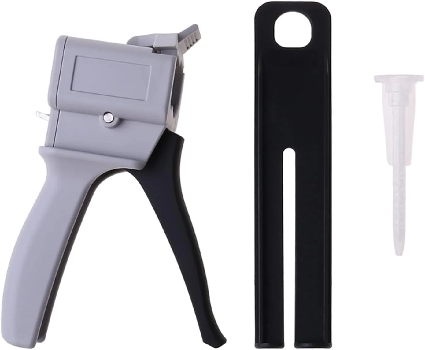 تفنگ اسپری رنگ پاش، تفنگ چسب یونیورسال 50 میلی لیتری دو جزئی AB اپوکسی، تفنگ درزگیر، اپلیکاتور، پخش کننده دستی 2:1/1:1 برای هنر ناخن موقت، خودرو، سرگرمی