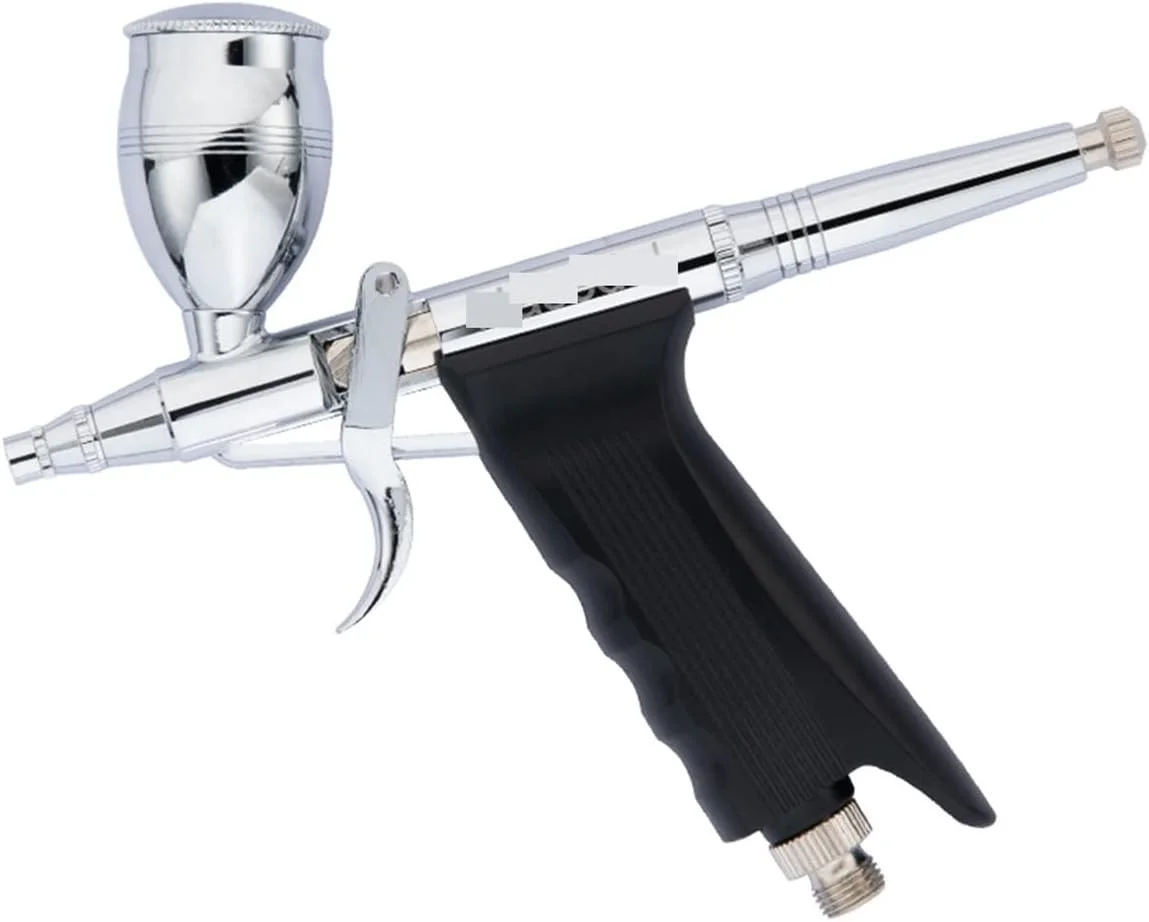 پیستوله رنگ پاش 0.3/0.5/0.8 میلی‌متر دو حالته با مخزن ثقلی NT-116B، مجموعه ایربراش 2cc 5cc 13cc، مدل رنگ پاش ایر براش