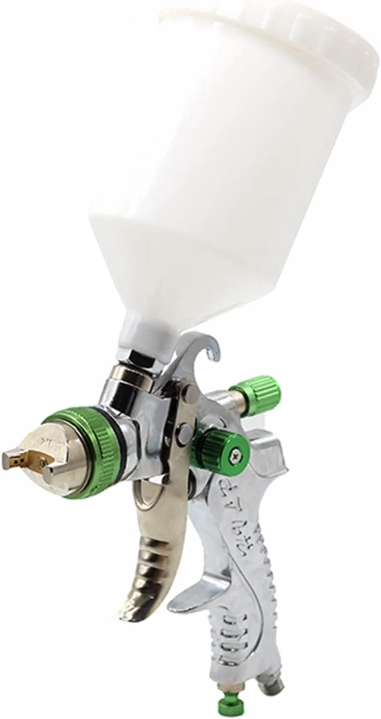 پیستوله رنگ پاش G2008 HVLP 600ML با نازل های 1.4/1.7/2.0mm در مقابل W101 ژاپن، کیت رنگ آمیزی خودرو برای هنر ناخن موقت و سرگرمی های خودرو