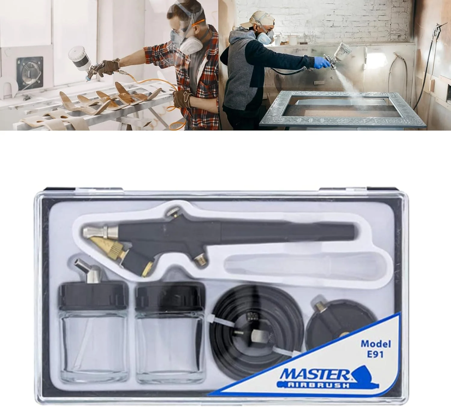 کیت کمپرسور هوا انژکتوری، ست تفنگ اسپری رنگ ایر براش برای هنر ناخن، صنایع دستی، کیک، مه پاش، ست رنگ آمیزی مدل، چند منظوره