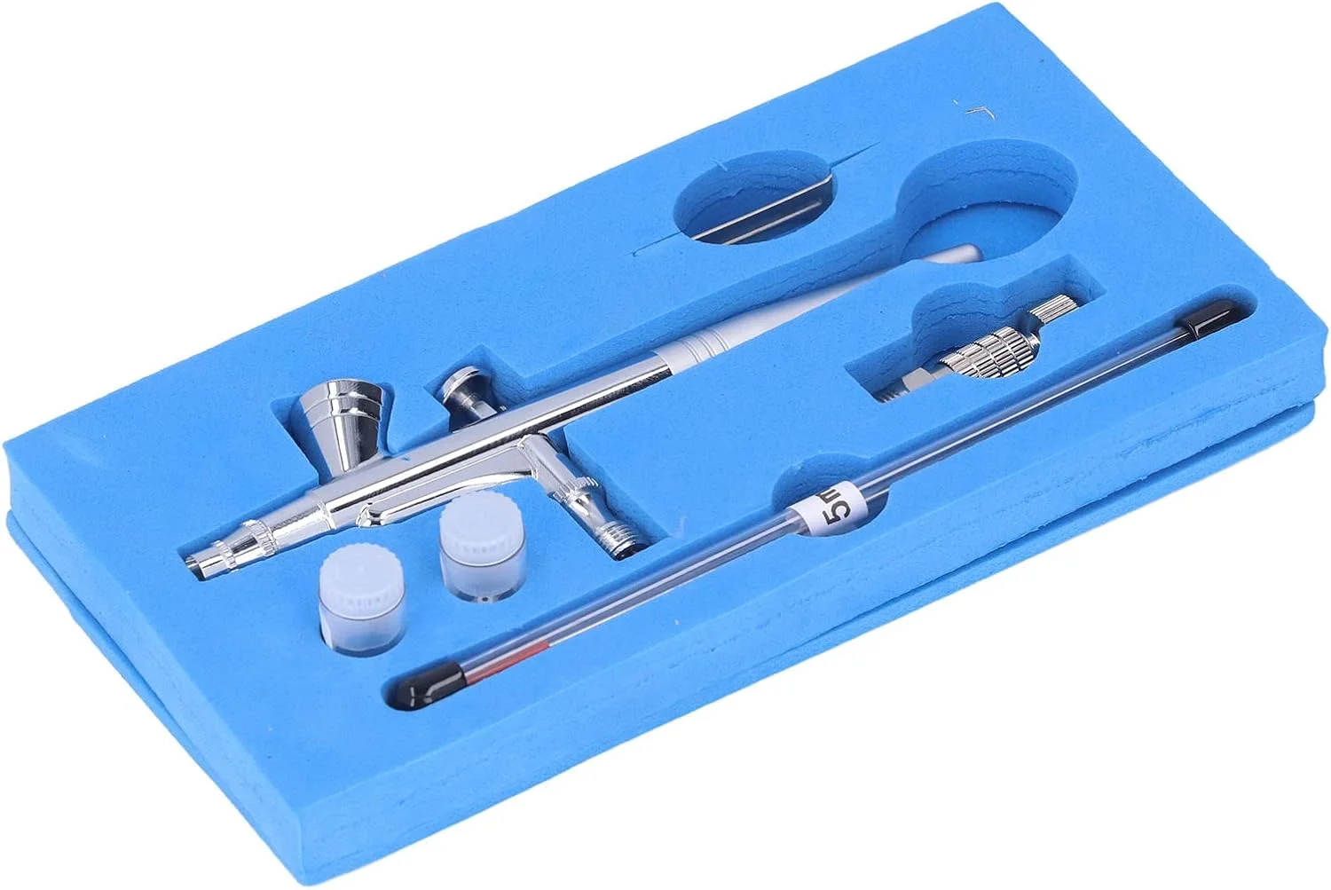 قلم اسپری رنگ، 5-30PSI، اتصال G1/8، نازل 0.2mm تا 0.5mm، ست قلم ایربراش برای نقاشی، آرایش ناخن