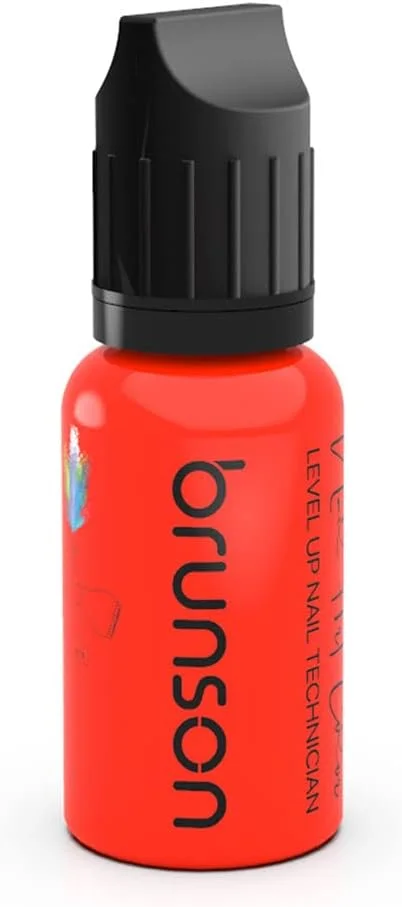 جوهر طراحی ناخن برانسون، رنگ ایربراش، رنگ اکریلیک، لاک ناخن/رنگدانه برای مدل، سرگرمی، صنایع دستی، چرم و نقاشی کفش، نقاشی با شابلون ناخن 60 میلی لیتر (60 میلی لیتر)