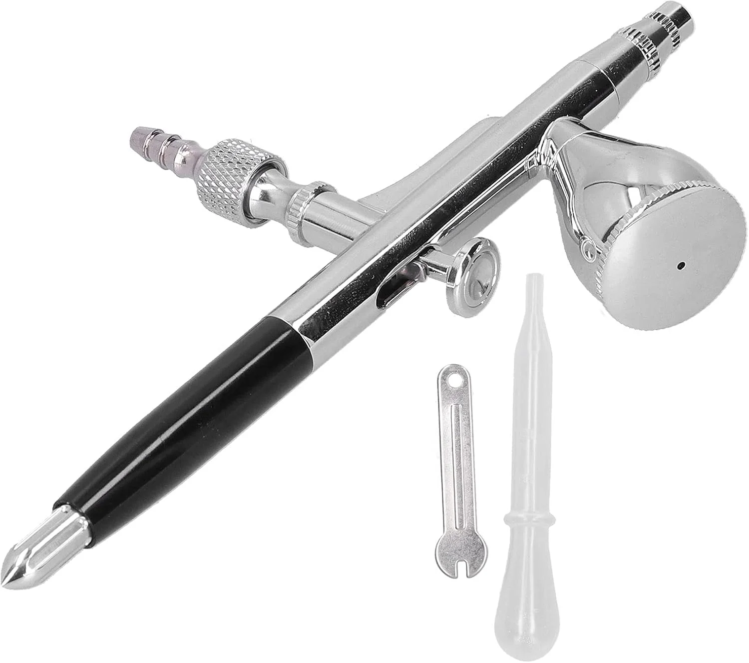 کیت ایربراش، کیت رنگ ایربراش G1/8 با ظرفیت 7CC، ست های نقاشی ایربراش برای چاپ مدل، دکوراسیون منزل (مشکی)