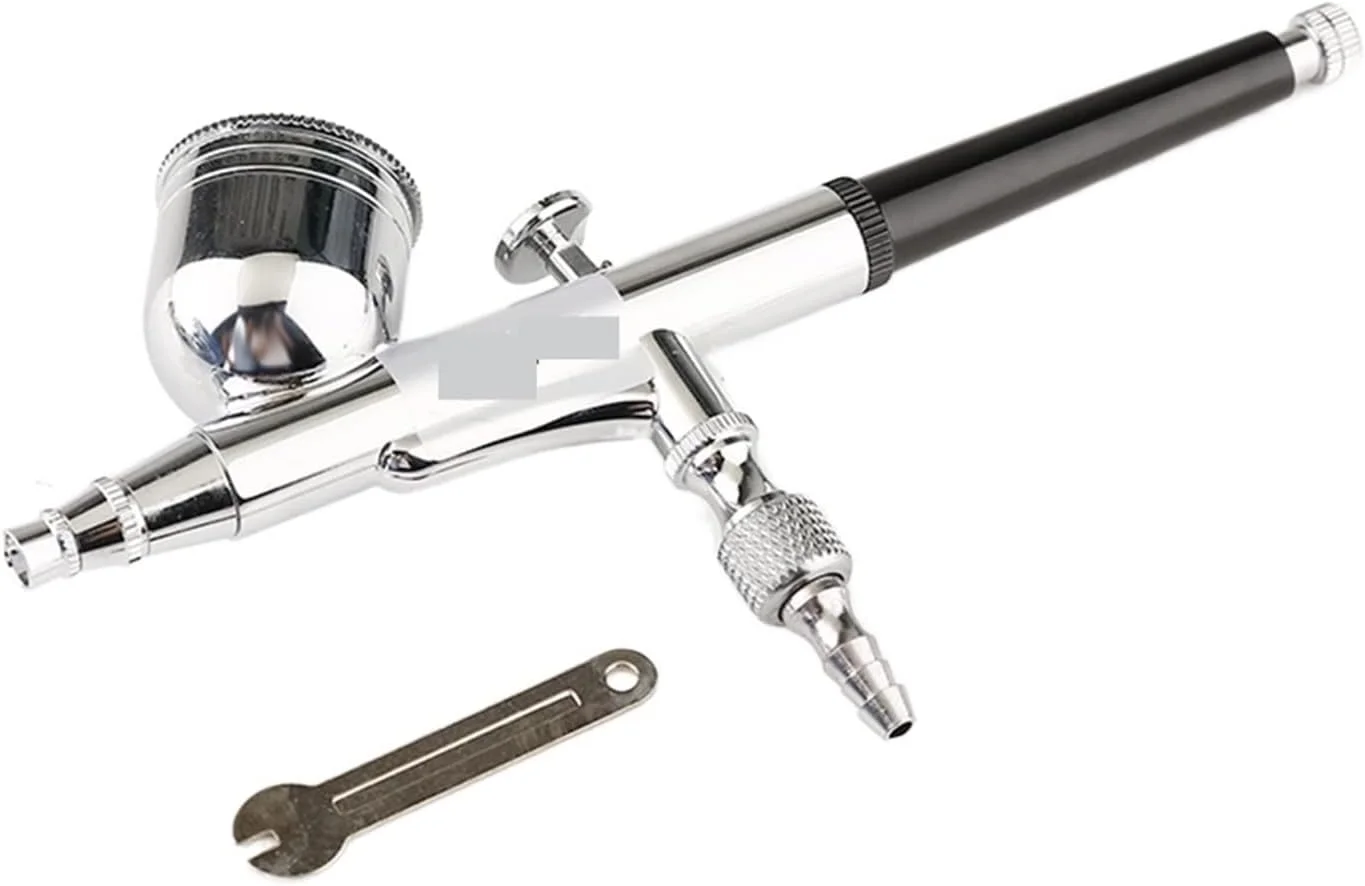 کیت ایربراش، تفنگ اسپری رنگ ایربراش، قلم اسپری رنگ برای رنگ آمیزی سوزنی، هنر ناخن، خالکوبی بدن، کیک، مدل های اسباب بازی برای نقاشی، مدل سازی DIY