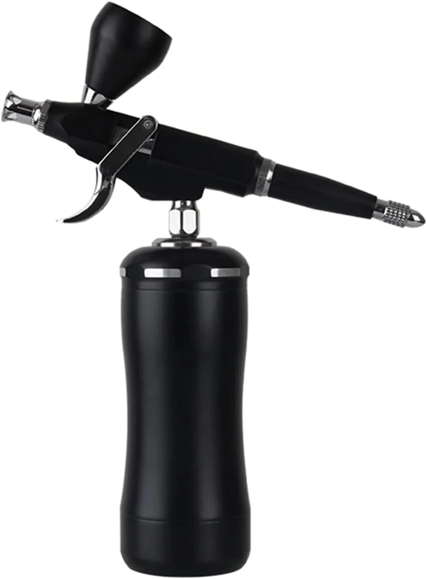 کیت ایربراش رنگ پاش BREAUX با عملکرد شروع خودکار، تفنگی ماشه ای سیفون برای هنر، مدل، بدنه، آرایش هنرمند، تاتو ناخن، ابزار کیک برای دیوارهای داخلی و خارجی منزل، سقف، فن (رنگ) کیت ایربراش رنگ پاش BREAUX با عملکرد شروع خودکار، تفنگی ماشه ای سیفون برای هنر، مدل، بدنه، آرایش هنرمند، تاتو ناخن، ابزار کیک برای دیوارهای داخلی و خارجی منزل، سقف، فن (رنگ)