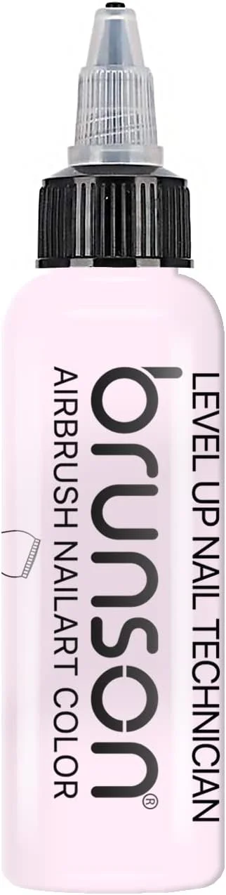 جوهر طراحی ناخن برونسون، رنگ ایربراش، رنگ اکریلیک، لاک ناخن/رنگدانه برای مدل، سرگرمی، صنایع دستی، چرم و نقاشی کفش، شابلون ناخن، رنگ ایربراش طراحی ناخن BAP13 پاشش صورتی (60 میلی لیتر)