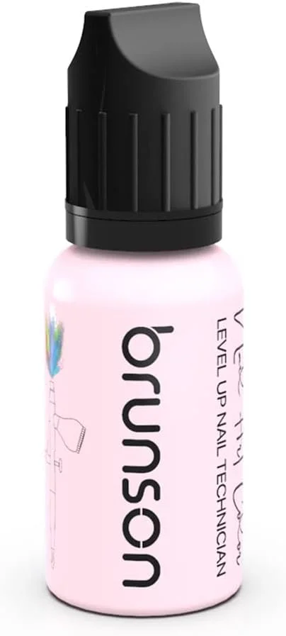 جوهر طراحی ناخن برونسون، رنگ ایربراش، رنگ اکریلیک، لاک ناخن/رنگدانه برای مدل، سرگرمی، صنایع دستی، چرم و نقاشی کفش، شابلون ناخن، رنگ ایربراش طراحی ناخن BAP13 پاشش صورتی (60 میلی لیتر)